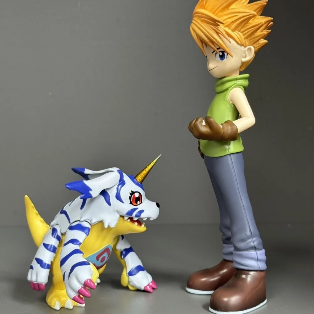 อะนิเมะเอกวาดอร์ผจญภัย Ishida Yamato รูป Gabumon ตัวเลขการกระทํา PVC รูปปั้นคอลเลกชันของเล่นของขวัญ