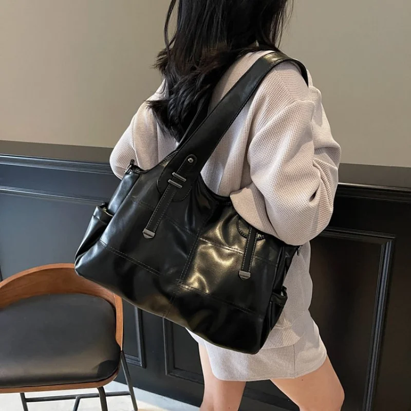 

Высококачественная деловая сумка-мессенджер для женщин, модная, простая, однотонная, с модным логотипом