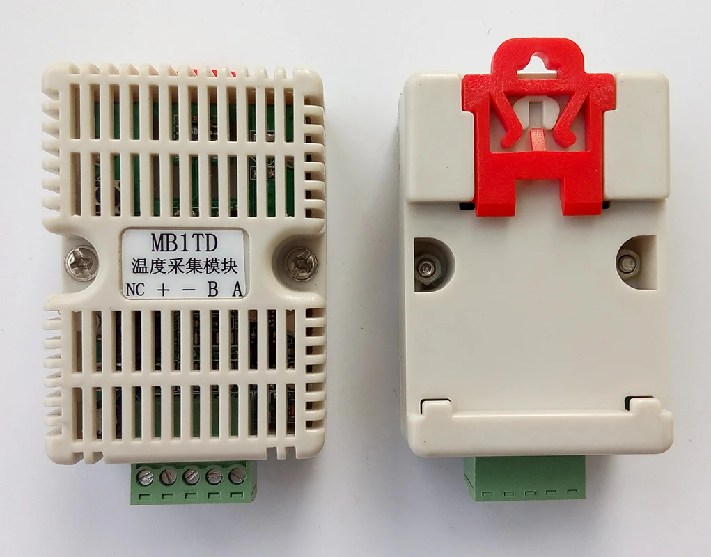 

MB1TD temperature sensor temperature transmitter DS18B20 acquisition module Modbus RTU RS485 interface