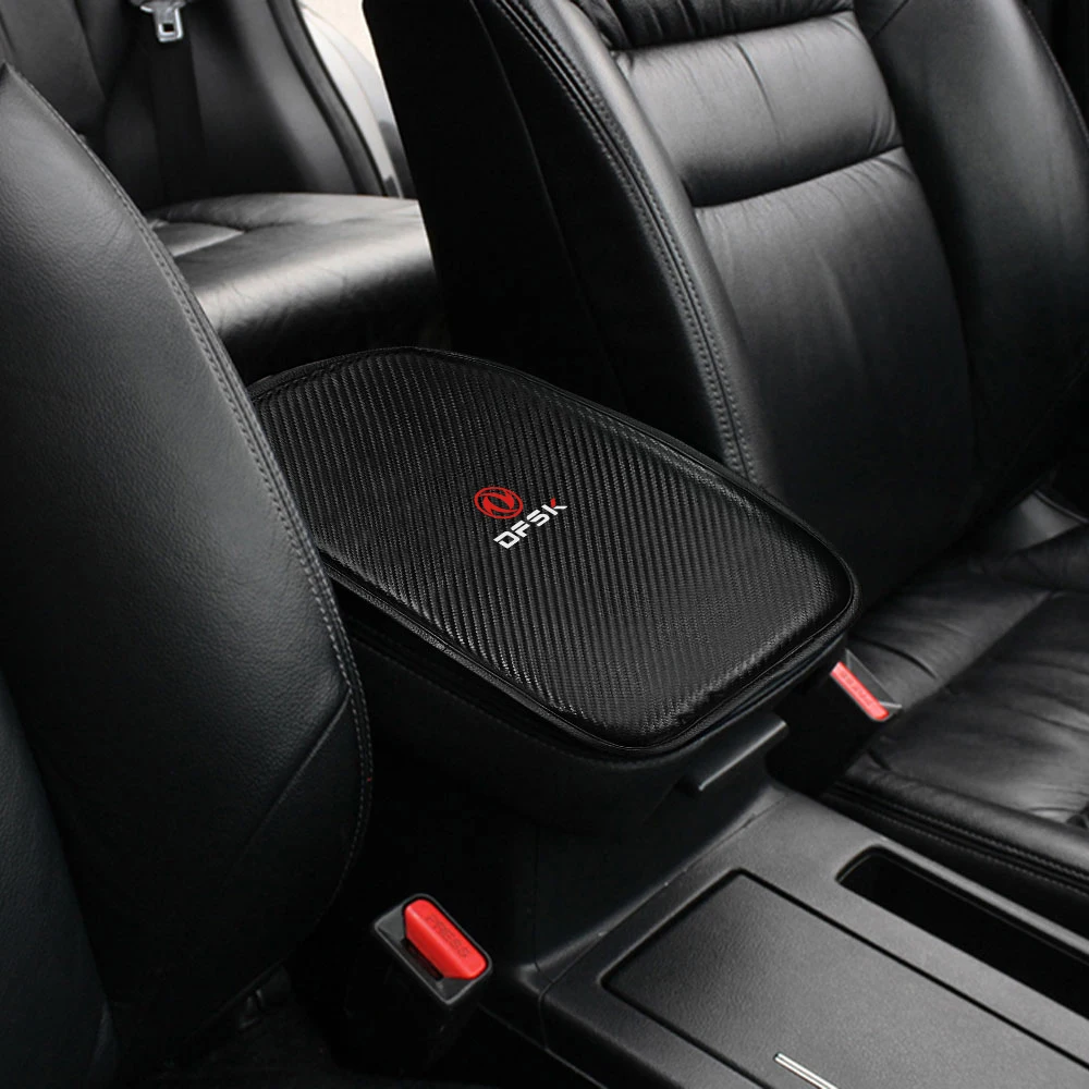 For Dongfeng DFSK Ax7 Glory 580 DFM Sx5 H30 Corss T5l S30 F507 Leather Car Armrest Cushion Cover Pad Auto Interior Accessories