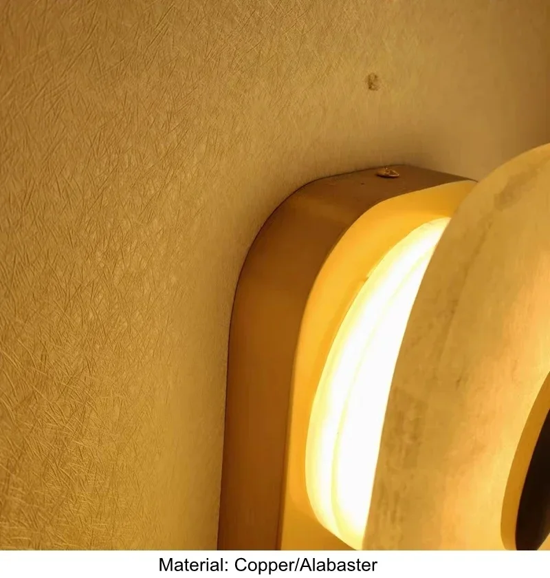 

Spanish marble wall lamps for Italian minimalist and luxurious living room dining room bedroom staircase study and wall fixtures