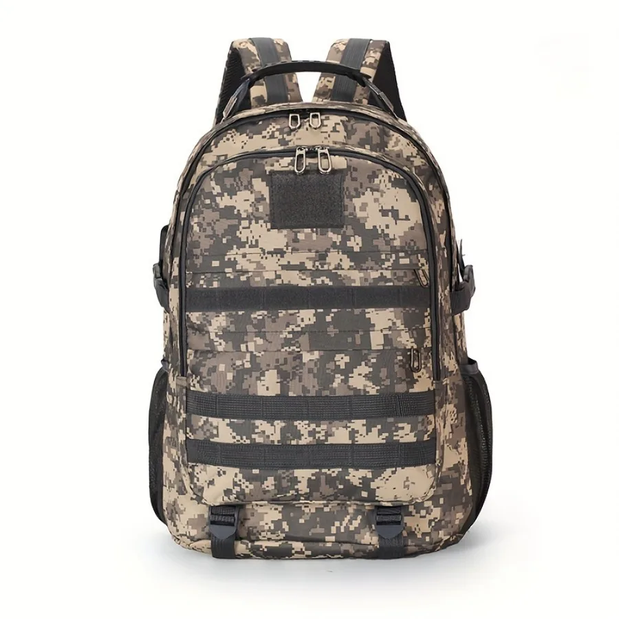 New Camouflage Hiking Backpack Men Large Capacity Backpack Waterproof Oxford Cloth Travel Bag