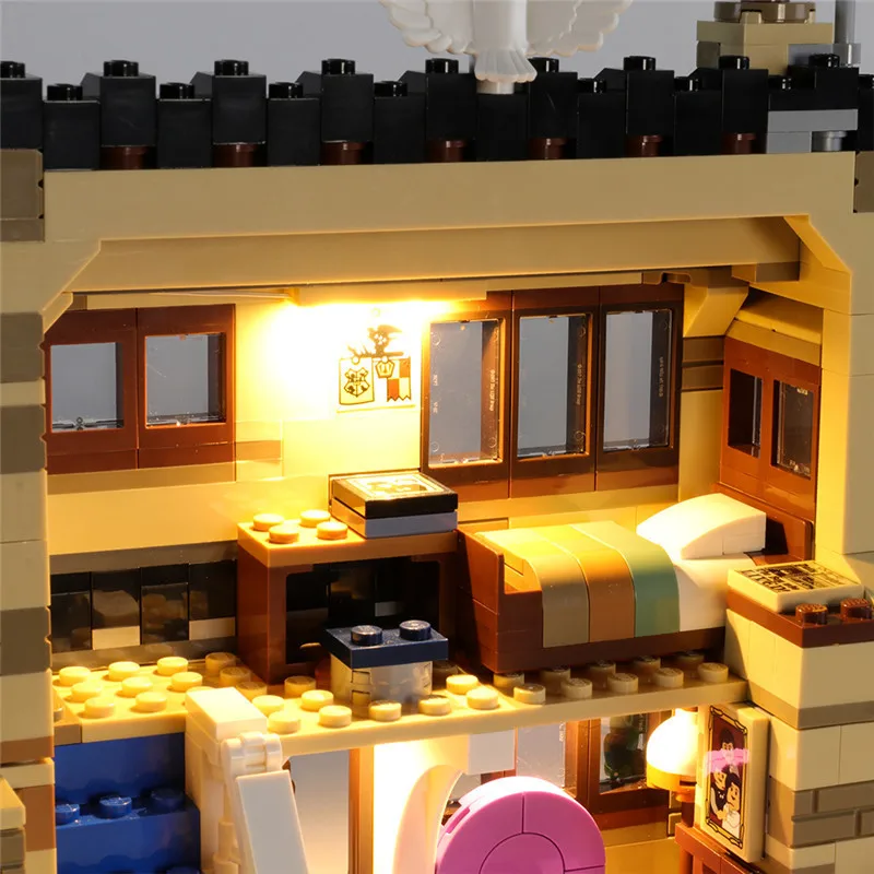 Zestaw oświetlenia LED DIY do LEGO 75968 4. Privet Drive (tylko światło LED, bez modelu klocków)