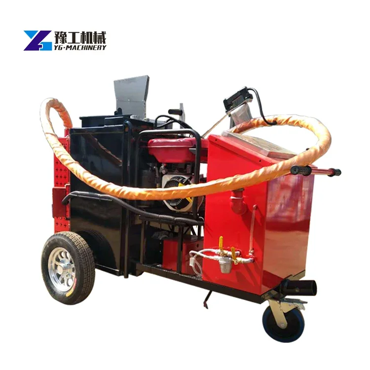 Hand Push High Quality Asphalt Road Crack Sealing Machine pavement breaking and crack sealing