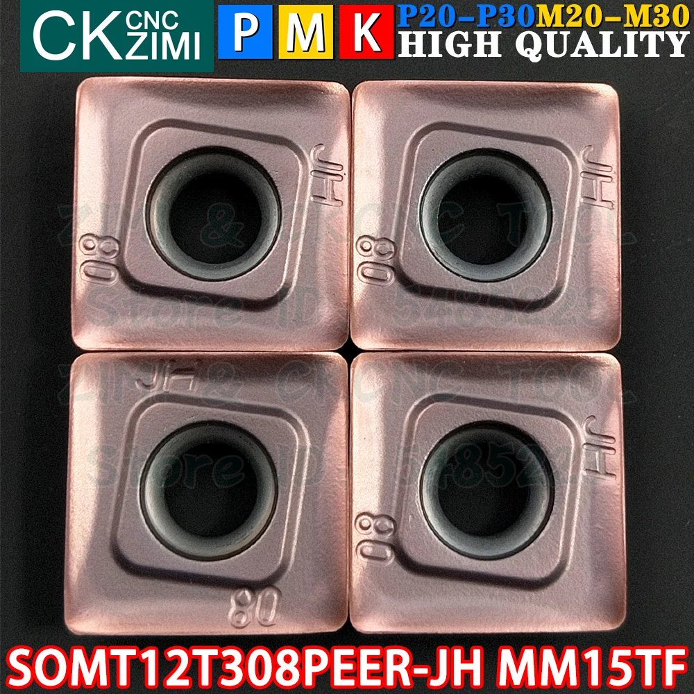 

SOMT12T308PEER-JH MM15TF SOMT 12T308 PEER JH MM15TF Carbide Inserts milling inserts tools CNC Metal lathe Cutting Indexable Tool