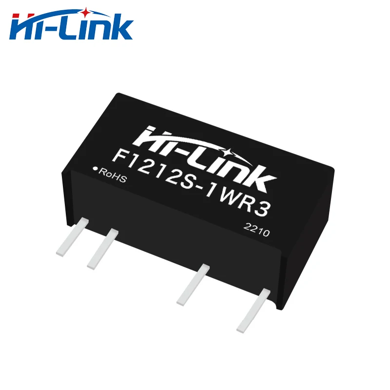 Hi-Link New Model 10pcs/lot F1212S-1WR3 Mini 1W 12V 84mA DC DC Converter Power Supply Intelligent Module Smart Home