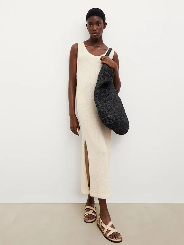 

Ele Hollow out Svel Slim Fit Me Dr для женщин, новое поступление лета MD Faion, низкий круглый трикотаж Ne Overhead