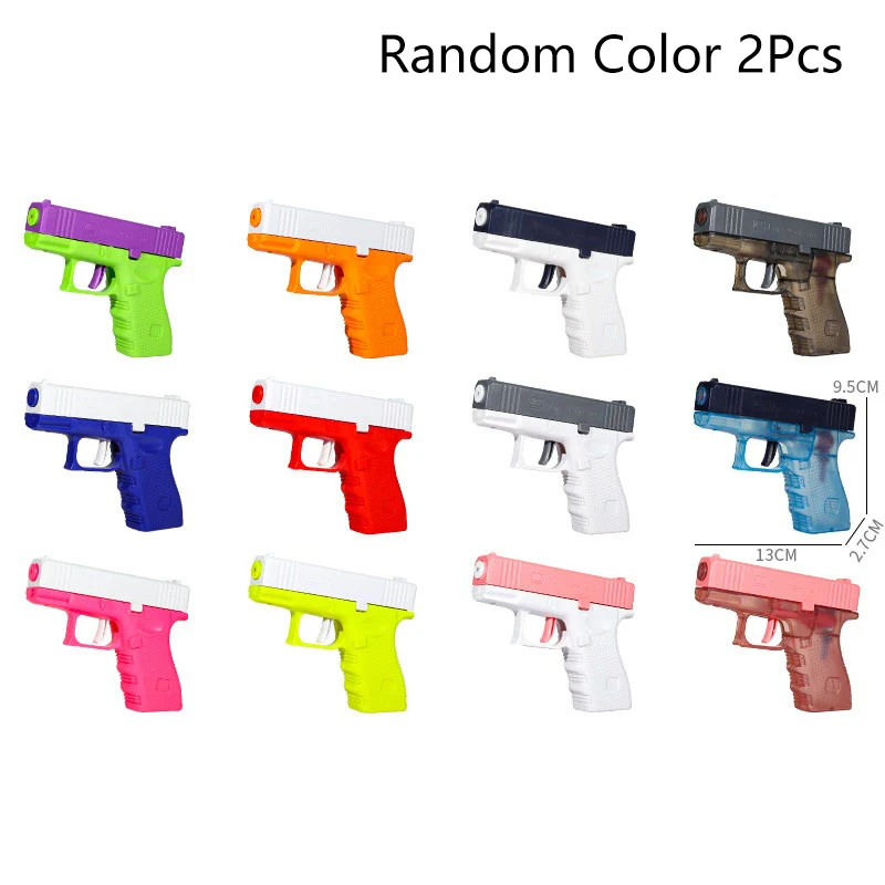 

Superior Quality 2Pcs High-pressure Manual Water Gun Set, Left Wheel, Full Auto Shooting, Perfect Summer Beach Toy.