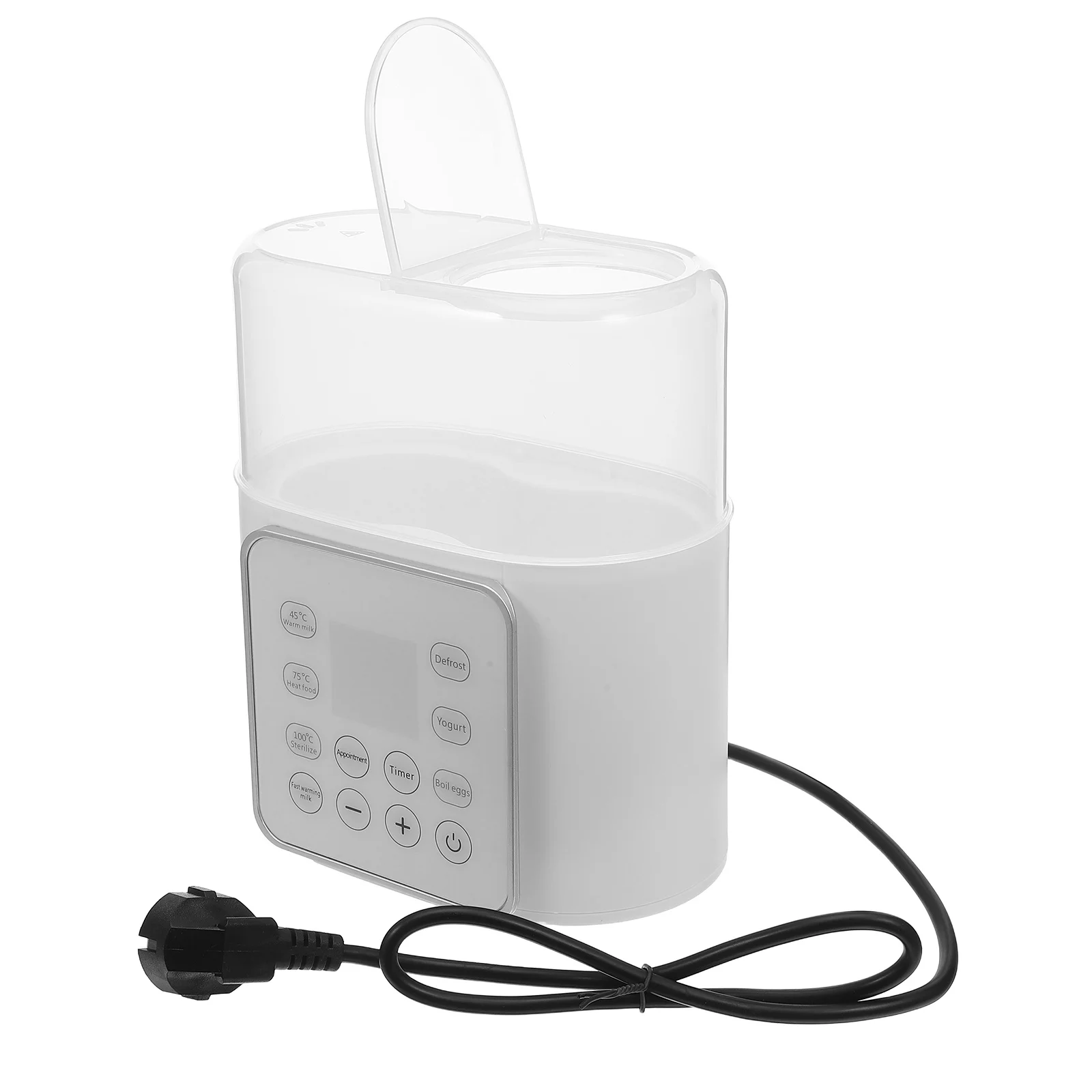 زجاجة مزدوجة دفئا سخان الحليب الكهربائي لحليب الأم المحمولة الرضع زجاجة دفئا لا المياه التدفئة السريعة متعددة