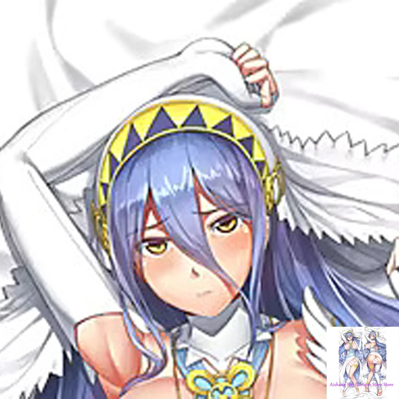 

Dakimakura Anime Pillow Cover Aqua Double Sided Print Life-size Body Decoration