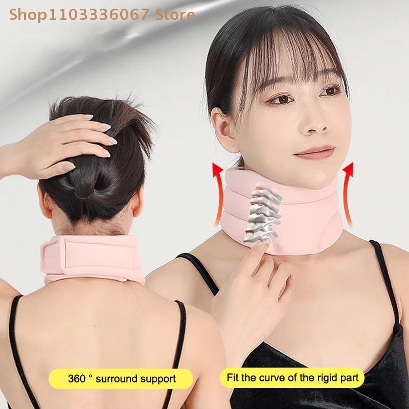 [HB]Sleeping Soft Foam Cervicorrect Neck Brace Pressure Relief Cervical Pain Vertebra Protection Neck Spine Brace Travel Nap