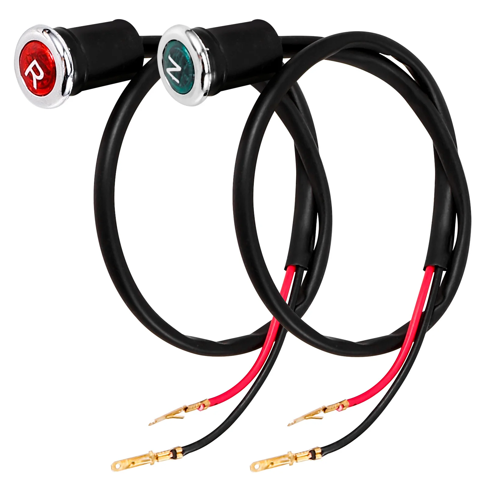 

1Pair Motorcycle Gear Indicator Neutral Reverse Light Indicator Shifter LED Light for Atv Motorbike Safety Motorcycle Accessory