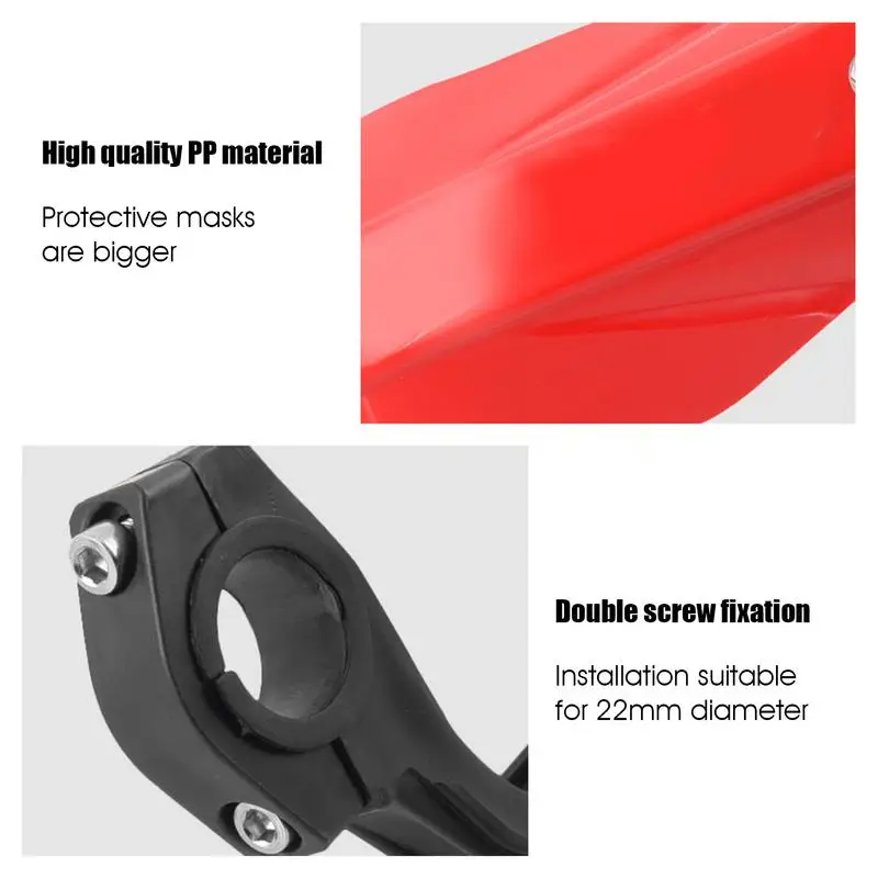 Protector de manos para motocicleta, Protector de parabrisas para Dirt Bike, han-d, ADV, accesorios para bicicleta