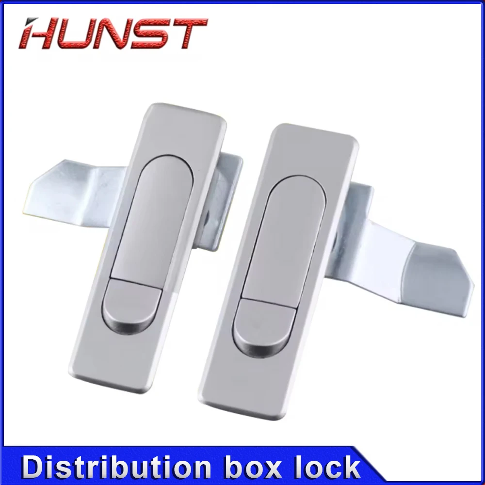 Hunst dispositivo de bloqueo de botón hinchable, cerradura de seguridad Nano + galvanizada para puertas de armario eléctrico y cajas de distribución, cabina láser