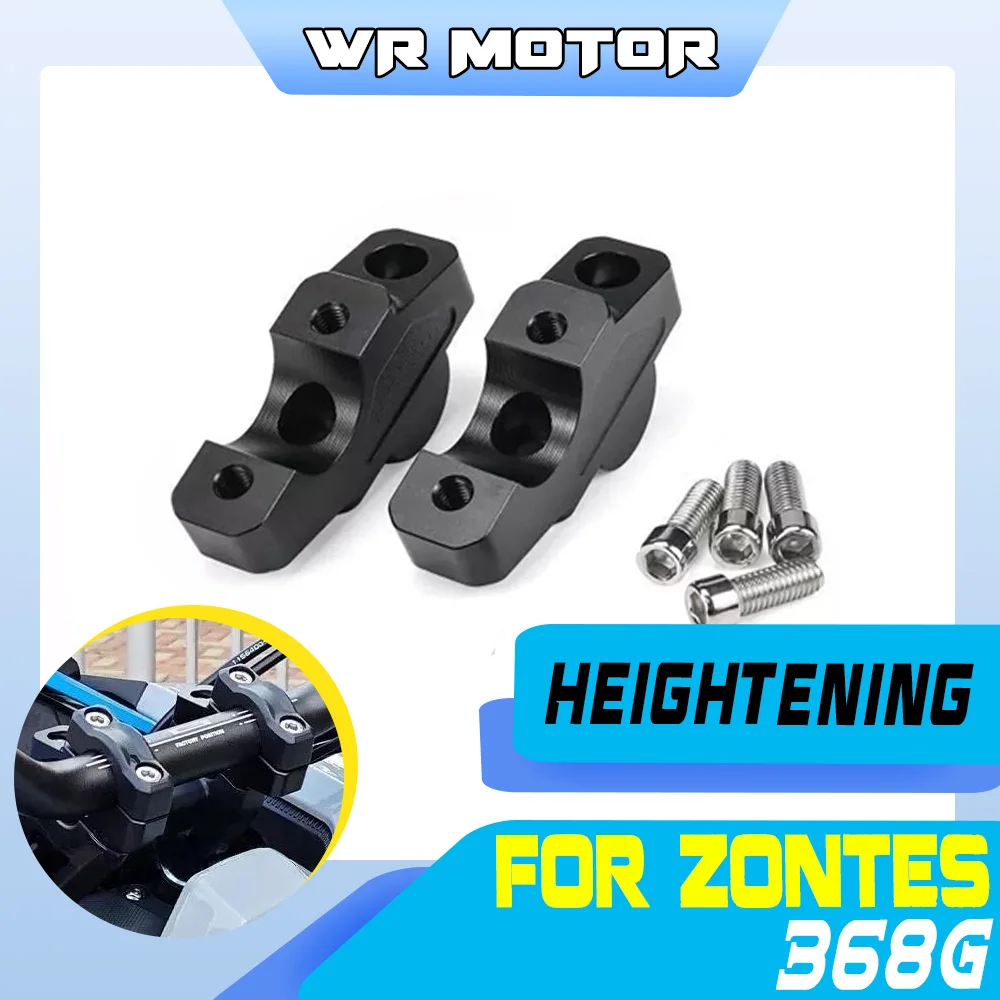 Raise Move Back Handlebar Stem Riser Spacer Fit ZONTES 368G Scooter Riding Mod Kit