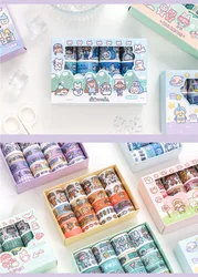 Kit nastro Washi Ruan serie delle meraviglie di Ruan Cute Girl Cartoon Hand Account Decoration Collage 10mm 15mm 30mm 20 rotoli