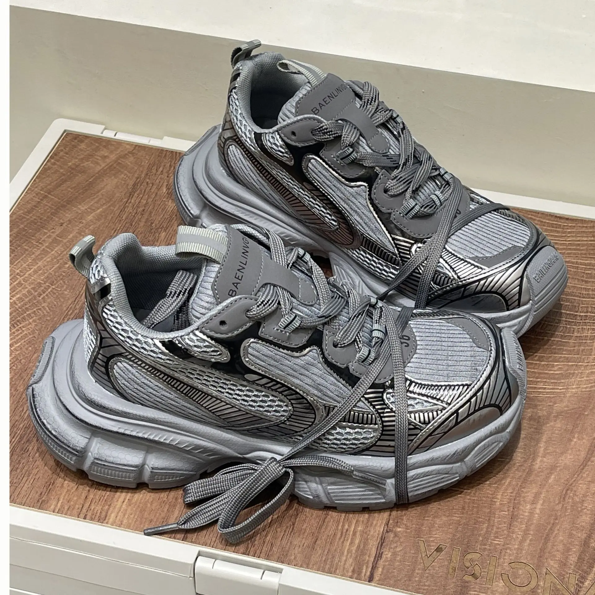 2024 New Casual Shoes with Elevated Thick Sole Sports Shoes, Casual and Old Vintage Comfortable Shoes Sneakers Women