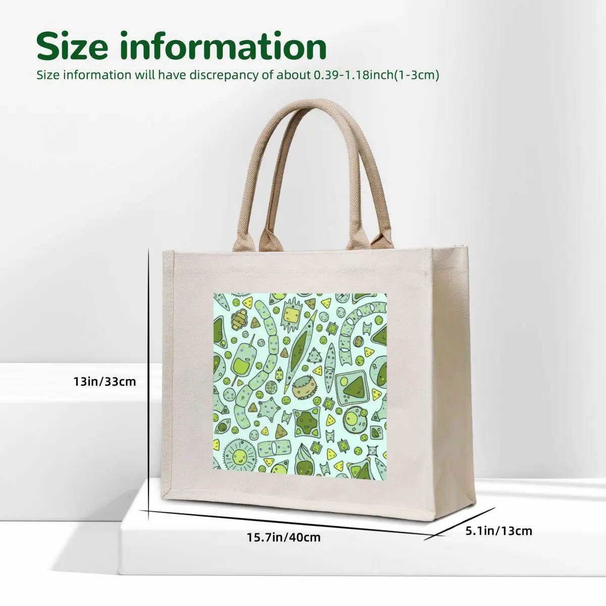 Tessellating Diatoms for skirts, duvets, notebooks, graphic tees etc Tote Bag shopper bag women shopping cart bags