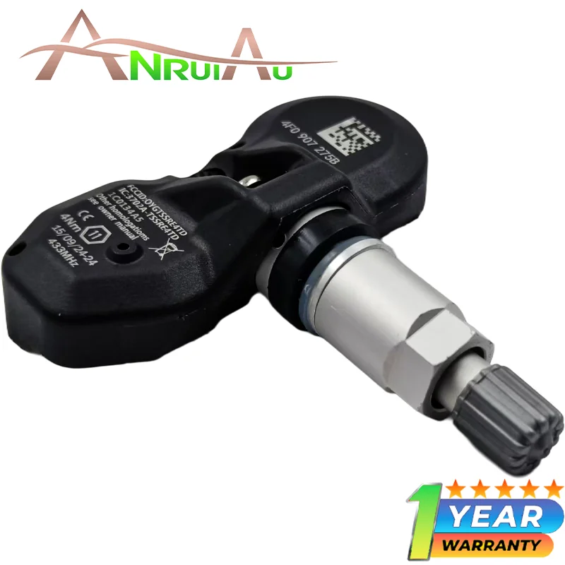 مستشعر TPMS جديد 433 ميجا هرتز متوافق مع أستون مارتن رابيد 2010 V8 فانتاج 2010-2017 V12 فانتاج 2015-2017 4F0907275 #2