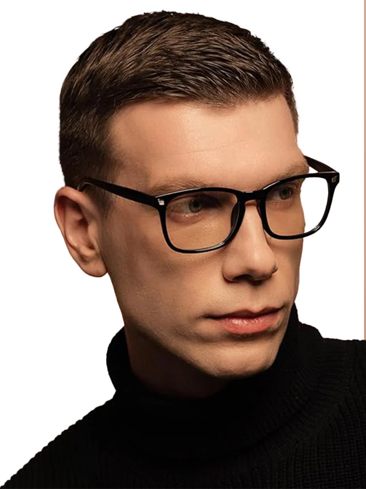2PCS Progressive Multifokale Gläser Neue Trendy Photochrome Nahen und Ferne 3 in 1 Brillen für Männer Lesen Presbyopie brillen – Detail 5