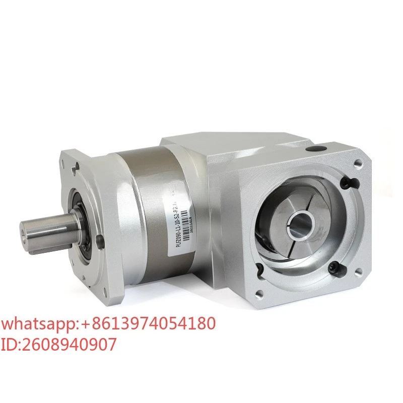 Suitable for Right angle planetary gear reducer 60/80/110/130 servo motor reducer 90 degree angle straight tooth