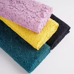1.5 Meters High Quality Alencon Lace Fabric Alice Floral Embroidered fabric for Girl Dress,Prom Dress, bride dress,Evening Dress