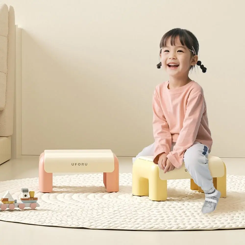 

Ergonomic Shoe Changing Stool Waterproof Anti-Slip Children's Small Stool Multi-Function Universal Under Desk Footrest