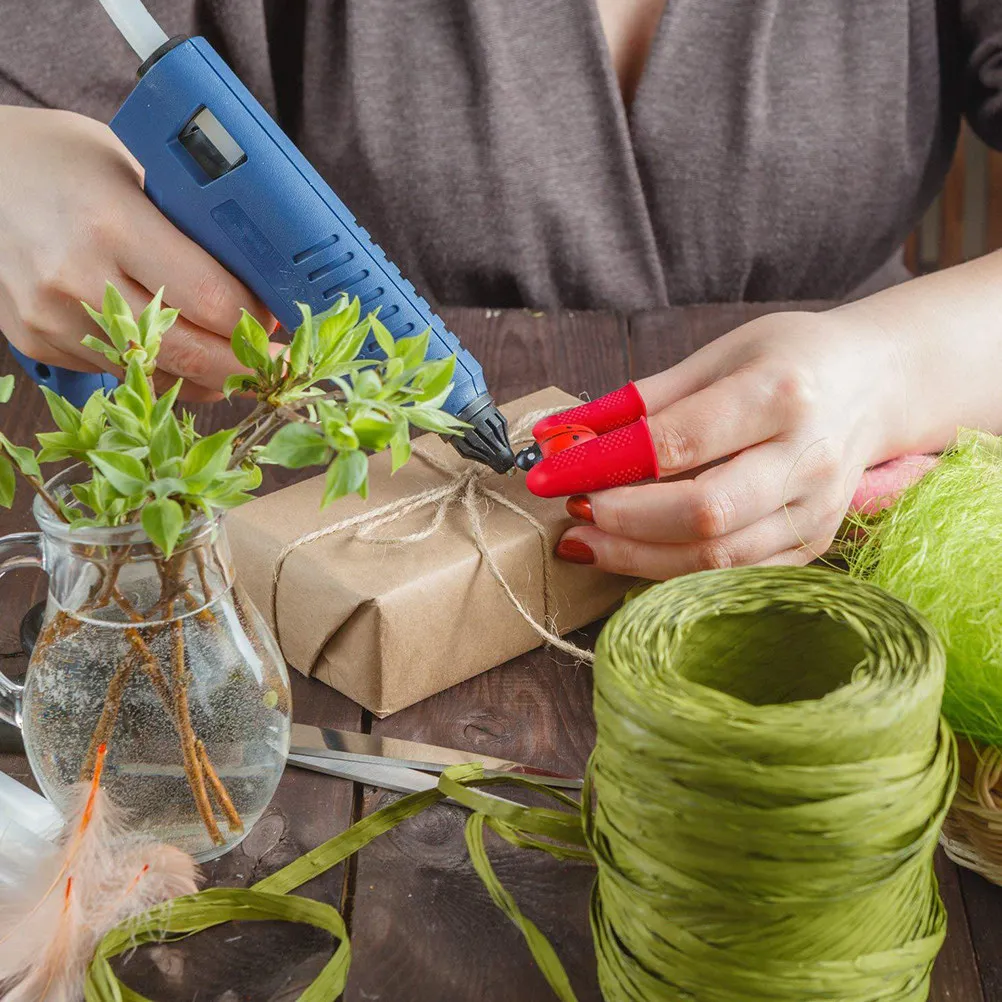 

Finger Insulation Protective Cover Sleeves for Cooking Protectors Anti-scald Covers Silicone