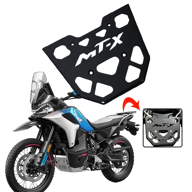 

For CFMOTO 800 MT-X 800MTX 2024 2025 Rear Luggage Rack Tail Box Shelf 800 MTX Storage Bag Carrier Trunk Rack Suitcase Support