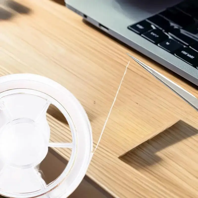 سلك توصيل نحاسي فائق الدقة 0.04 مم 100 متر - سلك إصلاح PCB غير معزول لحام اللوحة الأم والإلكترونيات