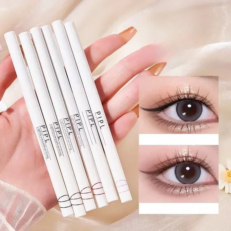 Eyeliner vloeibare pen is glad en gemakkelijk te kleuren Waterdicht Gladde wenkbrauwstok Transpiratie Wenkbrauwgel Tattoo-potlood Cosmetica
