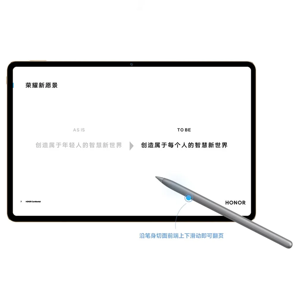 Caneta stylus para tablet honor magic-pencil 3, compatível com honor tablet pad9/v8 pro/v8/v7 pro