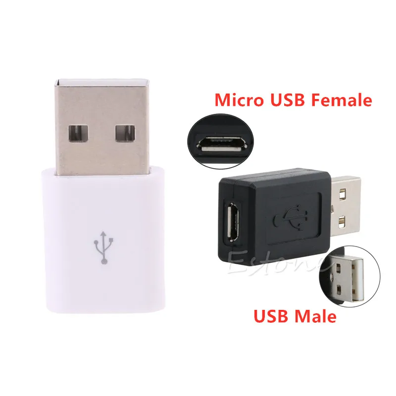 USB Male To Micro USB Female Adapter Converter Micro-B To USB A Connector Charging Cable Adapter Phone Accessories