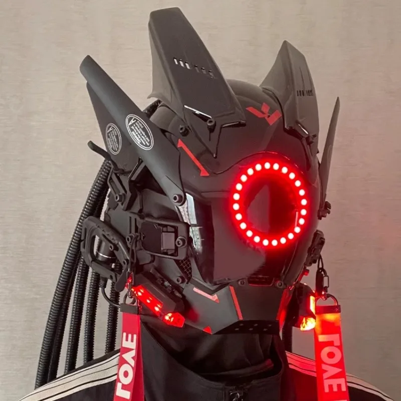 

iron blood warrior luminous kamen knight helmet cos technology functional headgear