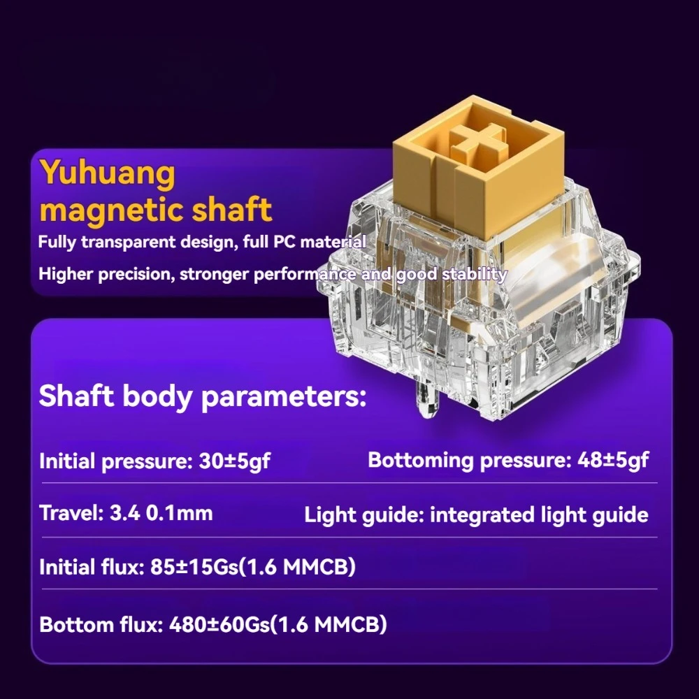 

10 шт. для LEOBOG HiFi Mahjong Sound: высокопроизводительные игровые магнитные переключатели для клавиатуры с магнитными переключателями