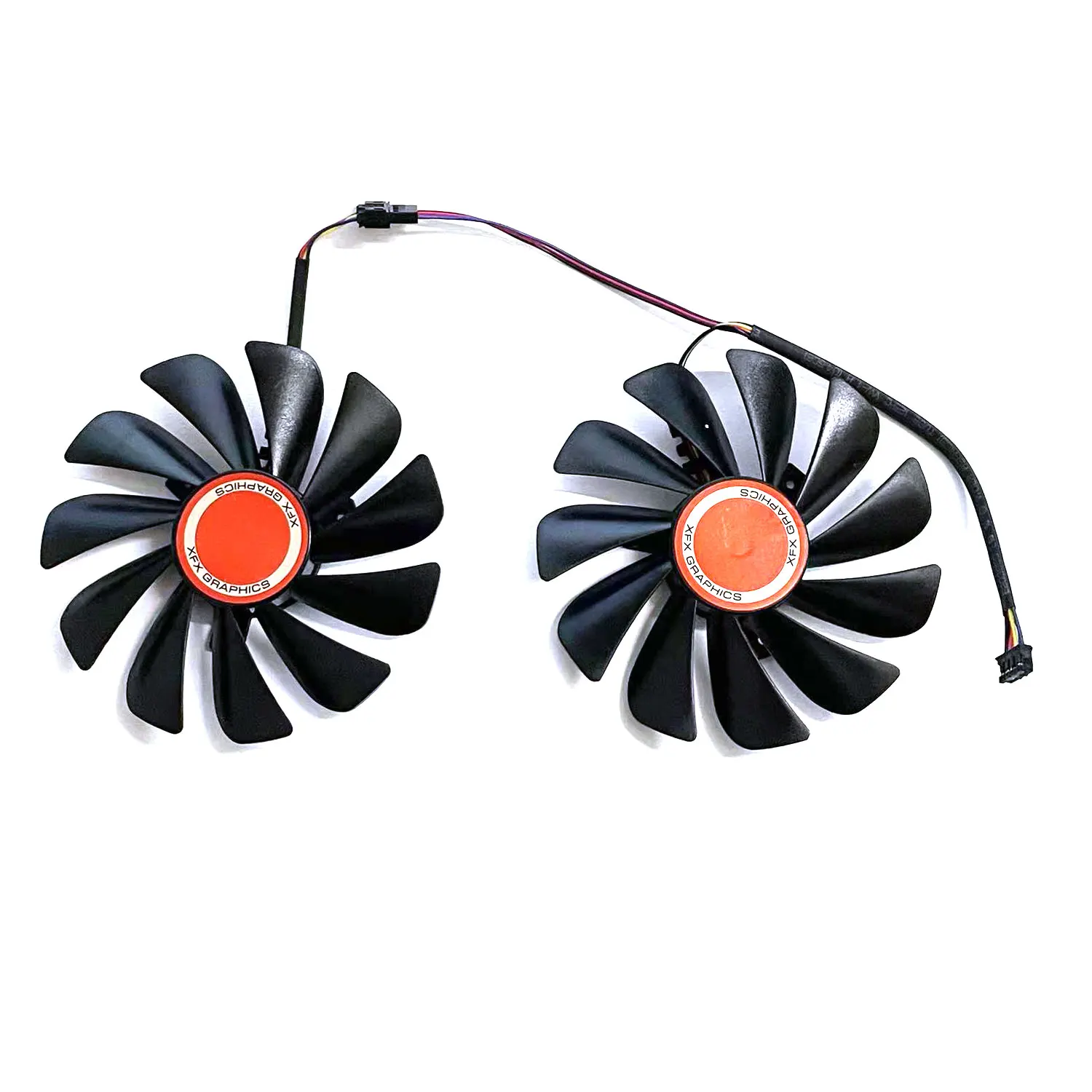 2 adet/takım FDC10U12S9-C CF1010U12S 95mm cfrx590 GME GPU ekran kartı XFX RX 590 580 VGA ekran kartı soğutma için soğutucu fan