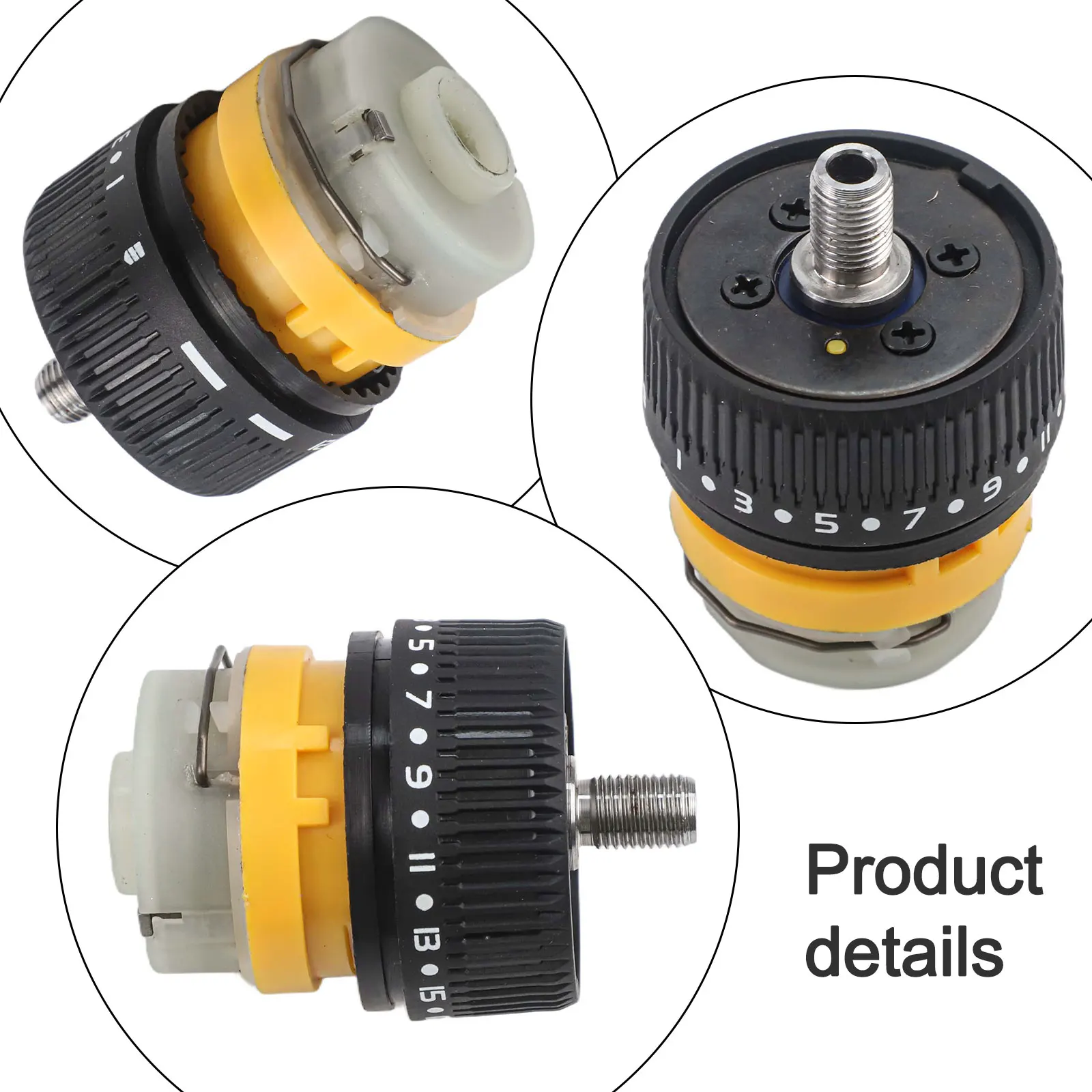 Trapani a batteria Scatola ingranaggi autobloccante a doppia velocità senza spazzole 13 denti per parti di accessori per utensili elettrici per cacciavite elettrico