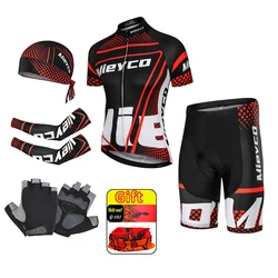 Mieyco Cycling Jersey Man MTB Race Cycling Clothing Set Mountain Bike Maillot Summer Ropa Ciclismo Cycling Clothes Bicycle Wear