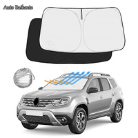 For Dacia Duster 2012-2020 2021 2022 2023 2024 Auto Accessories Sunshade Front Rear Window Visor Car Windshield Block Cover Sun