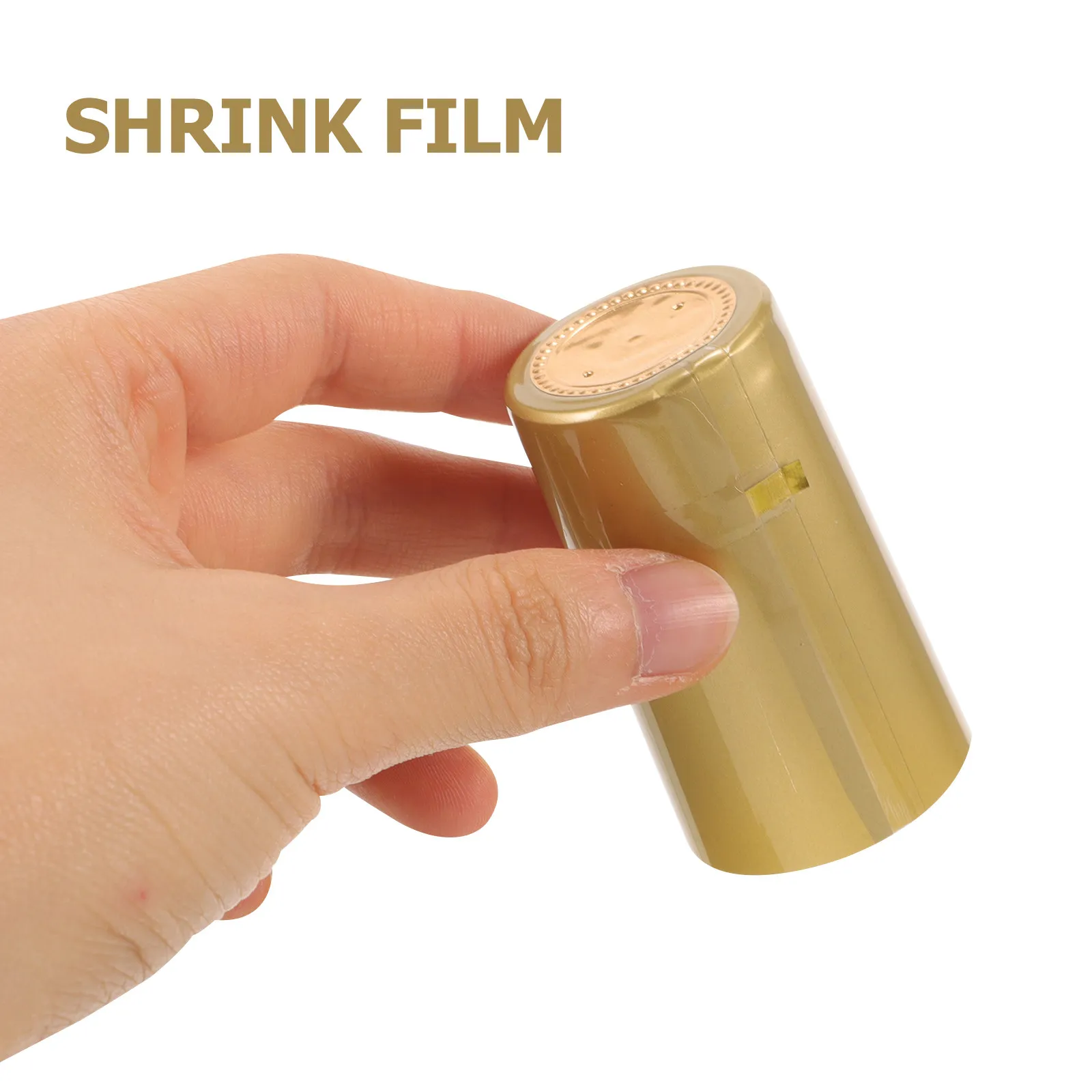 100 tapones termoencogibles para botellas de vino, selladores para mantener la frescura del vino abierto, accesorio de almacenamiento para cocina y bar.