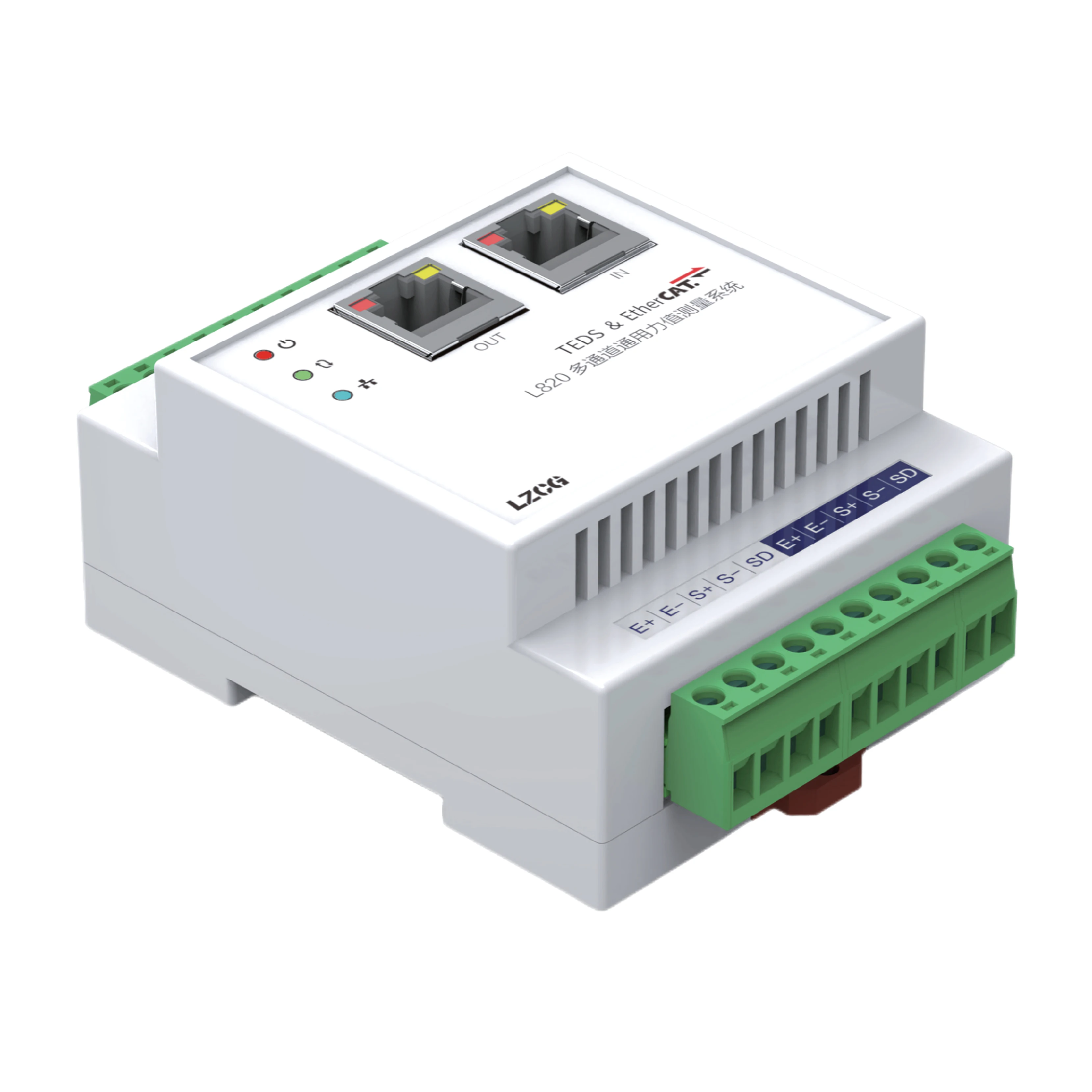 

RS485 + EtherCAT/Ethernet Force Quasi Digital Transmitter Amplifier L820 Dual/Triple Channel