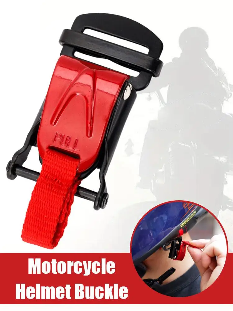 AliExpress NONE Flexible Chin Strap Clip - Motor Bike Helmet Buckles, Speed Sewing Clip For Motorcycle, Motocross Helmet Easy Secure Fasten