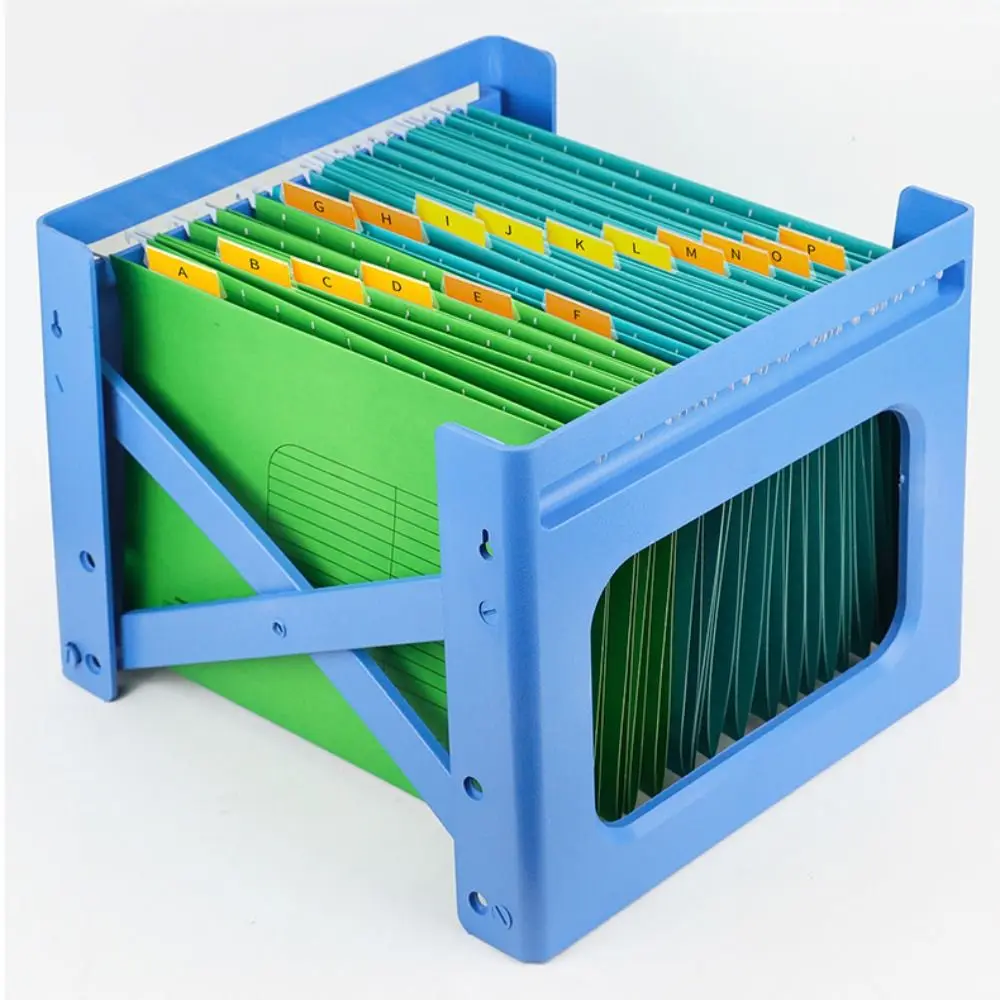 10PCS Durable A4 Hanging File Folder Paper Letter Size Hanging File Organizer Portable Large Capacity Document Holder Home