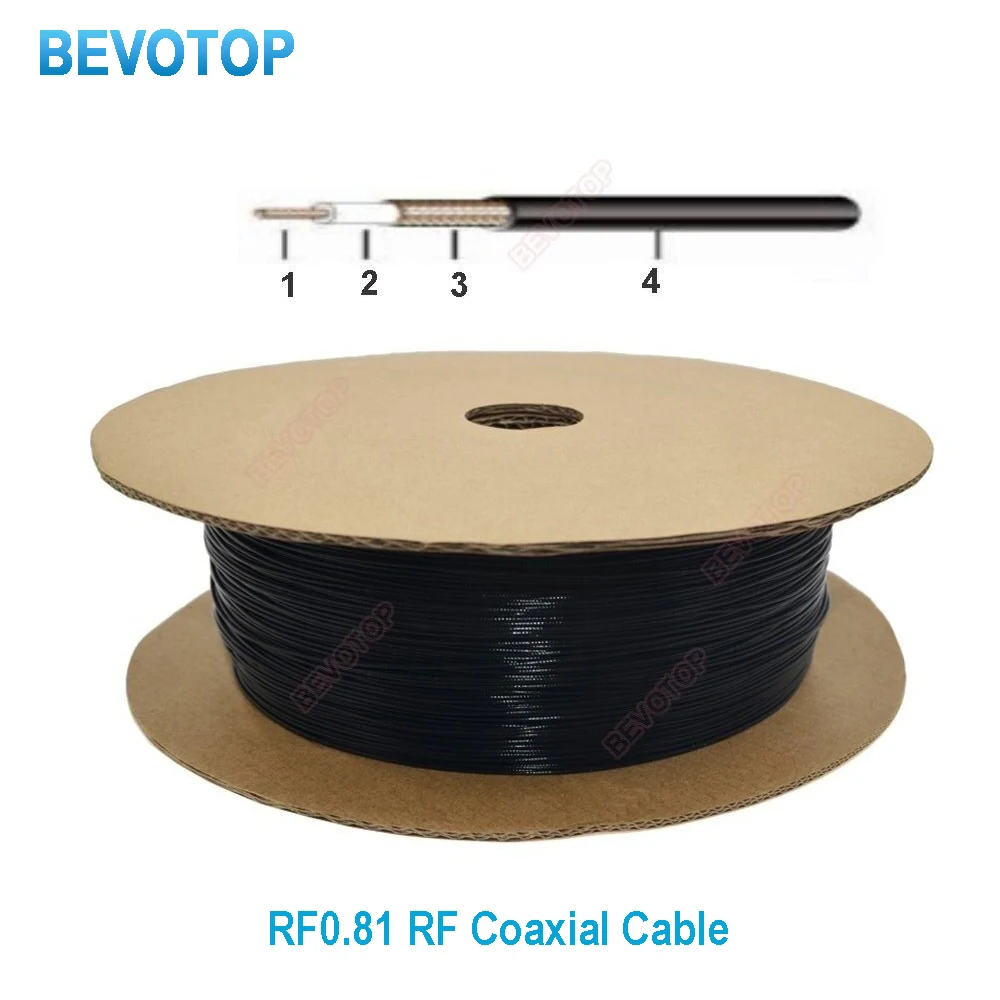 RF0.81 / RF1.13 / RF1.37 Mirco RF Coaxial Cable 50 Ohm Extension Cord Pigtail for U.fl IPX MHF4 Wire Connector