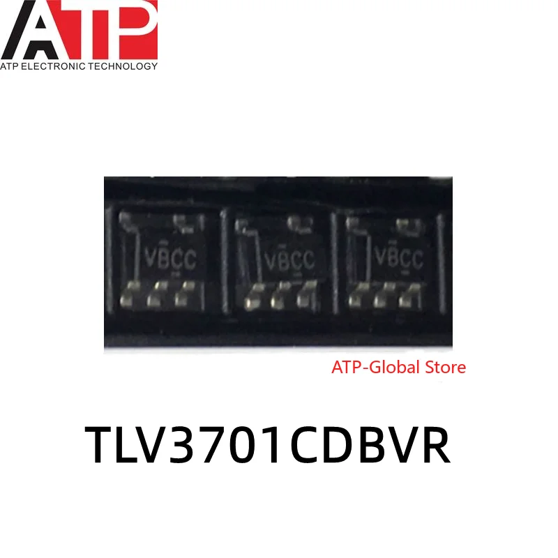 

10PCS TLV3701CDBVR TLV3701C VBCC SOT23-5 Original inventory of integrated chip IC