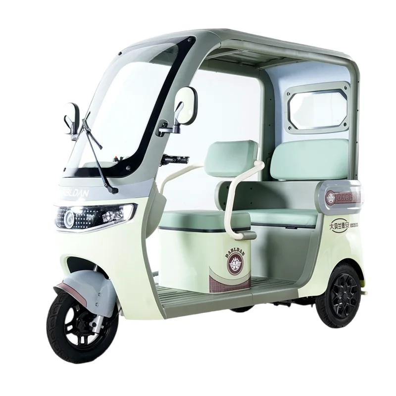 Electric Cheap Car Quiet Operation Greenhouse Transportation Industrial Park Transportation Carrito De Electric Vehicle Tricycle
