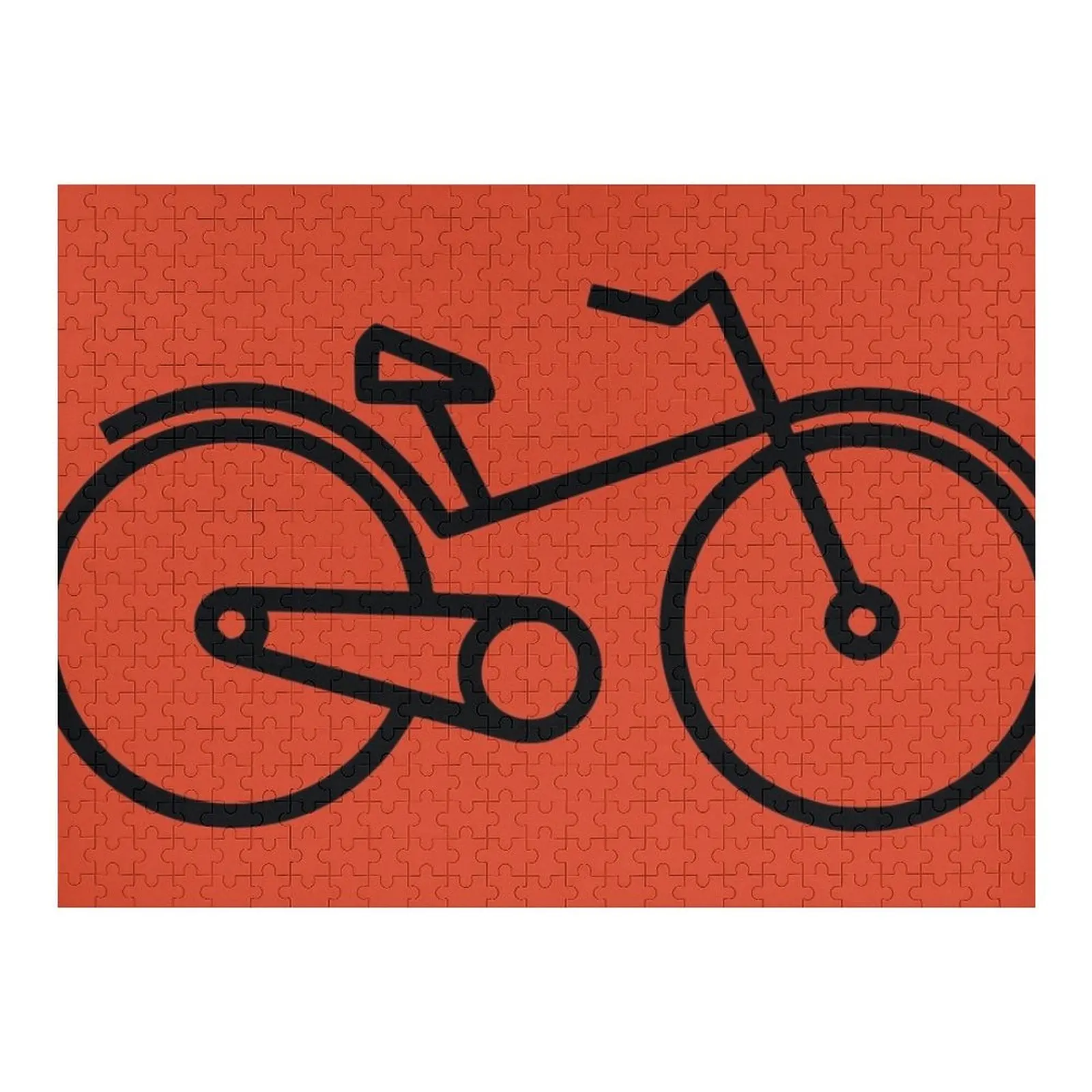 

Funny bicycle Jigsaw Puzzle Diorama Accessories Woods For Adults Puzzle