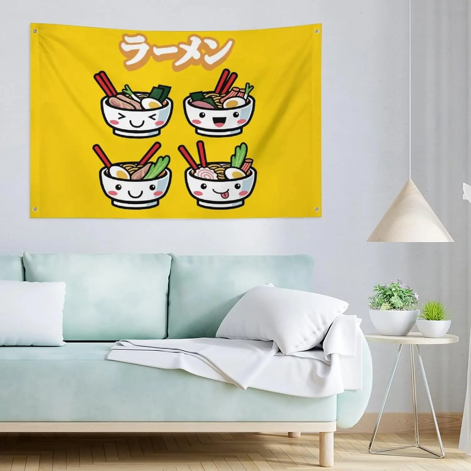 Flagicts 100% Polyester Ramen Noodle Soup Flags