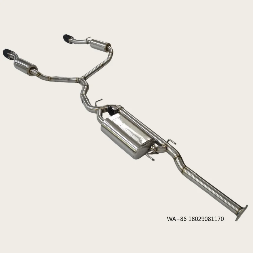 

OEM Factory Electronic Control Catback Exhaust System for Highlander 2.0T Car Exhaust Stainless Steel Muffler Pipes