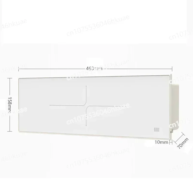 

Electric Towel Warmer White Clothes Towels Dryer Towel Rack Rail Constant Temperature 220V